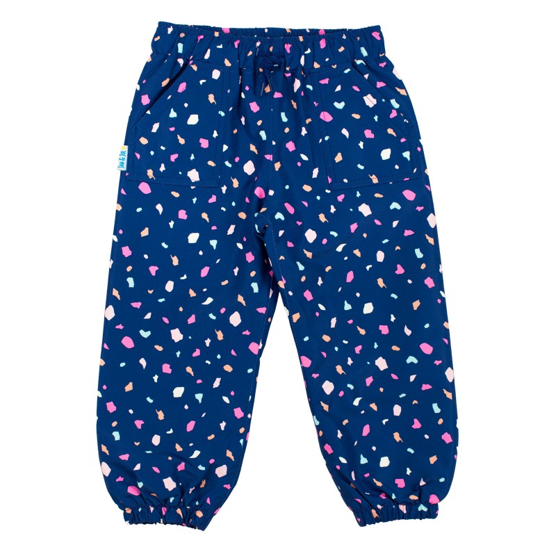 Boys Rain Pants Toddler Boys Girls Water-Proof Suspender Rain