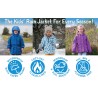 Cozy-Dry Waterproof Rain Jacket | Terrazzo