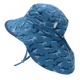 Aqua Dry Adventure Hat | Shark – Navy Trim